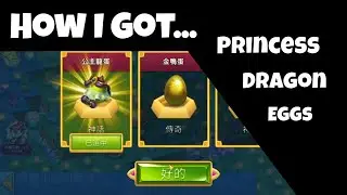 How I Got My First Princess Dragon Eggs In Merge Dragons