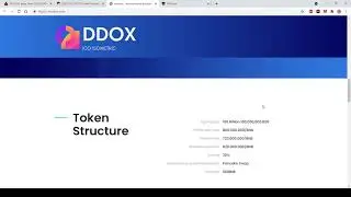 DDOX Coin. - Seems Scam- no future. not investable. DYOR