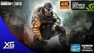 Rainbow Six Siege Gameplay Graphics on EVGA GTX 1080TI 11GB GDDR5X FTW3 | ULTRA | 4K | FPS-TEST