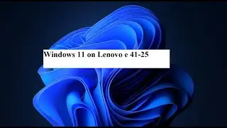 Windows 11 22h2 on Lenovo e 41-25   | Resource usage | Govt laptop
