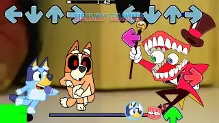 [SWAP] FNF NEW Amazing Digital Circus v3 vs Bluey Full Episodes Sings Sliced Pibby | Pomni the Plush