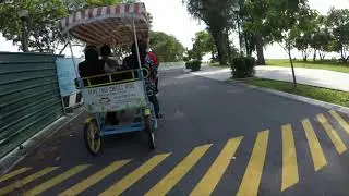 Timelapse of Cycling from Maxwell Market to East Coast Park Carpark G