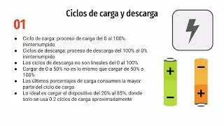 ¿Qué son los Ciclos de carga y descarga? :Guía para cuidar las baterías de tus equipos