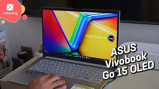 LAPTOP WITH OLED SCREEN! Asus Vivobook Go 15 OLED | Unboxing
