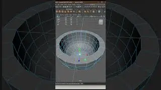 How to Create 3D Mortar Model in Autodesk Maya 2025 - Maya Modeling Tutorial #maya2025 #autodeskmaya