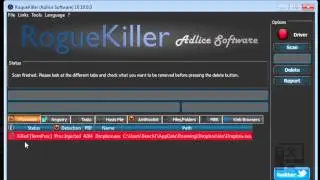How to use Roguekiller for virus and malware removal