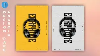 Design Poster Promosi Produk di android cuma pake PIXELLAB @Rino_id