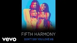 Fifth Harmony - Dont Say You Love Me (Audio)