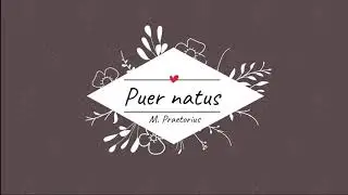 Puer natus - Michael Pretorius /Progetto IN NATIVITATE DOMINI - VOCI D'ITALIA