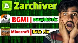 zarchiver bgmi data and obb  not showing | zarchiver minecraft folder not showing