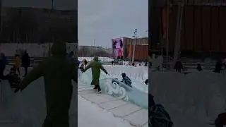 Пермь 2024,Новый год,ледовый городок,центр города...