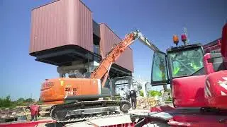 Voorstelling Stuw-sluis complex te Sint-Baafs-vijve (Wielsbeke)