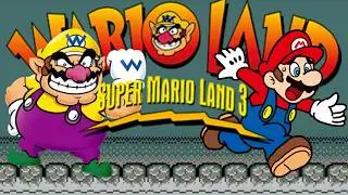 Wario Land - Super Mario Land 3 (1994) - Full Game Playthrough - Original Nintendo Game Boy Gameplay
