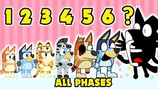 Bluey and Bingo ALL PHASES | Friday Night Funkin' (FNF New Mods)