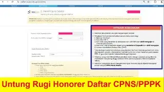 Plus Minus Honorer Daftar CPNS atau PPPK 2024 ~ Keuntungan dan Kerugian Daftar CPNS dan Daftar PPPK😢