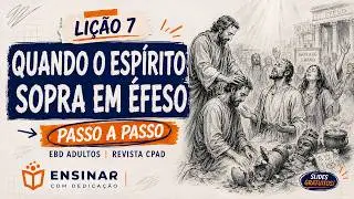 Lição 7 – Quando o Espírito Sopra em Éfeso | Como Ensinar CPAD Adultos