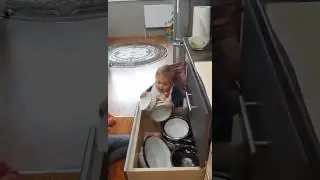 Будущий барабанщик