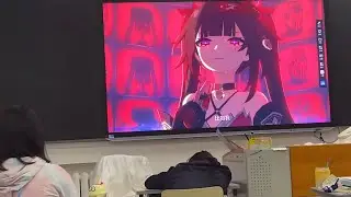 Playing "Sparkle Trailer" in Classroom -Honkai Star Rail