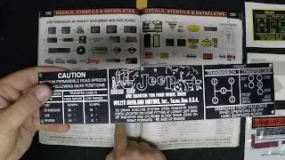 Data Plates, Decals, Stencils Kaiser Willys Jeep Parts