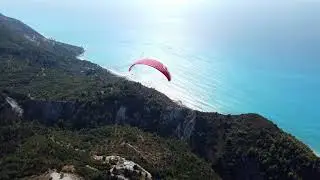 Flight to Kathisma beach (Lefkada, Greece ) with  Dream Paragliding (dp)