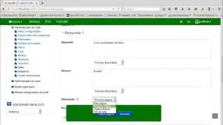 Criando uma atividade Lição em um curso no Moodle