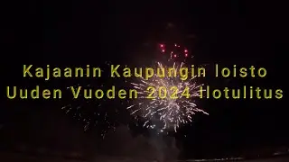 Kajaanin Kaupungin Loisto: Uuden Vuoden 2024 Ilotulitus