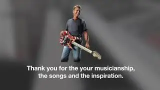Love Walks In short tribute to Eddie Van Halen
