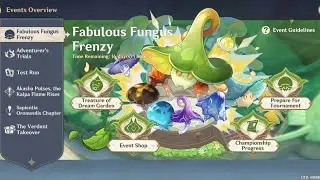 Twitch Drops, Do fabulous fungus frenzy Event Or Daily Or Other Stuff ,Genshin Impact  Quick