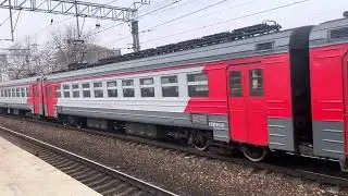 ЭД4М-0168(С Приветливой Локомотивной бригадой) Сообщением Черусти-Москва Казанский вокзал