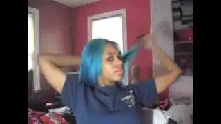 Coloring my hair 