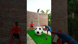 Last Guy 🤦🏻‍♂️ BEST Huge Ball Reactions! ⚽️ #shorts