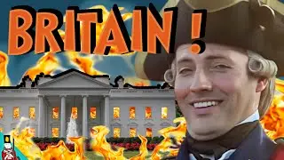 When Brits BURNT the White House!