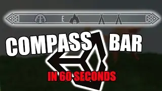 How to make a compass bar | Unity in 60 seconds