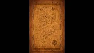 Drawing Vintage Treasures Map in Adobe Fresco on iPad Pro