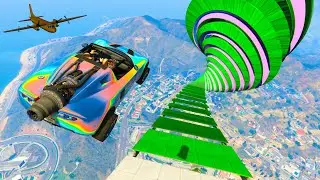 GTA 5 ONLINE 🐷 ROCKET VOLTIC JUMP TO LOS SANTOS!!! 🐷 IT GIVES !!
