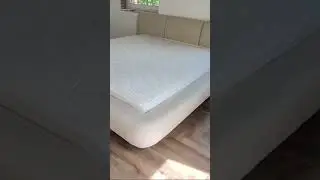 Двуспальная парящая кровать #клайм #мебель