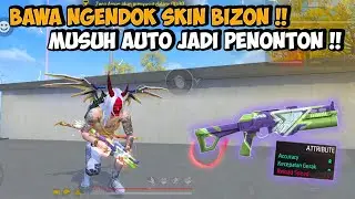NGENDOK PAKAI SKIN BIZON TERBARU !! AKURASI NYA LURUS BANGET