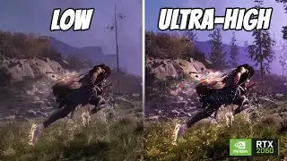 Forspoken LOW vs ULTRA-HIGH (FPS/Graphics comparison) | RTX 2060