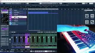 Goofing around on the Moog Sub37 