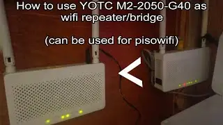 How to configure YOTC M2-2050-G40 as wireless bridge/repeater.