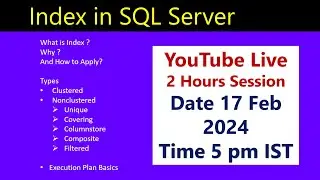 Indexes in SQL Server | Index in SQL Server