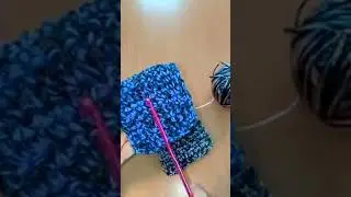 Вяжем универсальную губку, мочалку на руку крючком