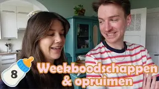 Het hele huis organizen voor Nick weer aan het werk gaat! 👶🏻 KRAAMVLOG 8