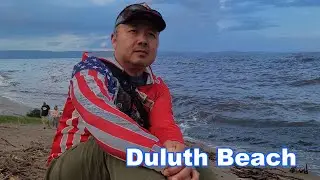 The Famous Beach In Duluth Minnesota