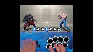 How to slide M Bison's SA | Double Quarter-Circle Backward with mixbox / Keyboard / Leveless #mixbox
