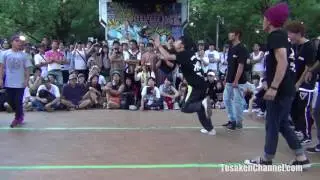 B-BOY PARK 2016 UEN love VS 下町ドッグス U20 BREAKING CREW BATTLE SEMI FINAL