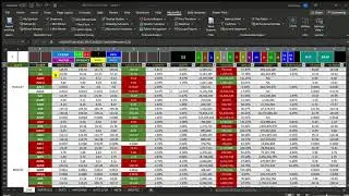 Custom Excel stock screener