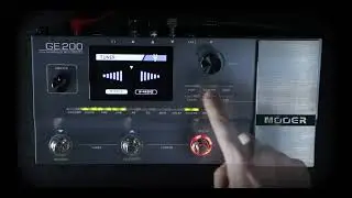 MOOER GE200 Tutorial Part 1 - Quick tour guide