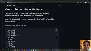57 - Spark RDD - SOLUTION1 - Exercise 1 - Unique Word Count