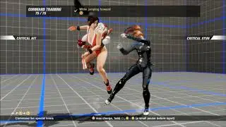 Dead or Alive 6 - Mai Shiranui Move List (Command Training / Secret Moves)